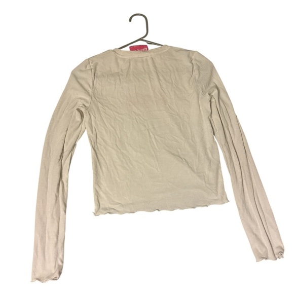 Y2K style Barbie embroidered long sleeve shirt - Picture 4 of 5